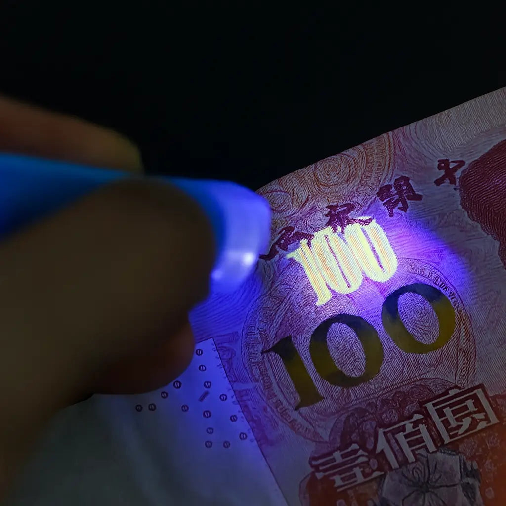 2 In 1 Note Checking Pen With UV Light