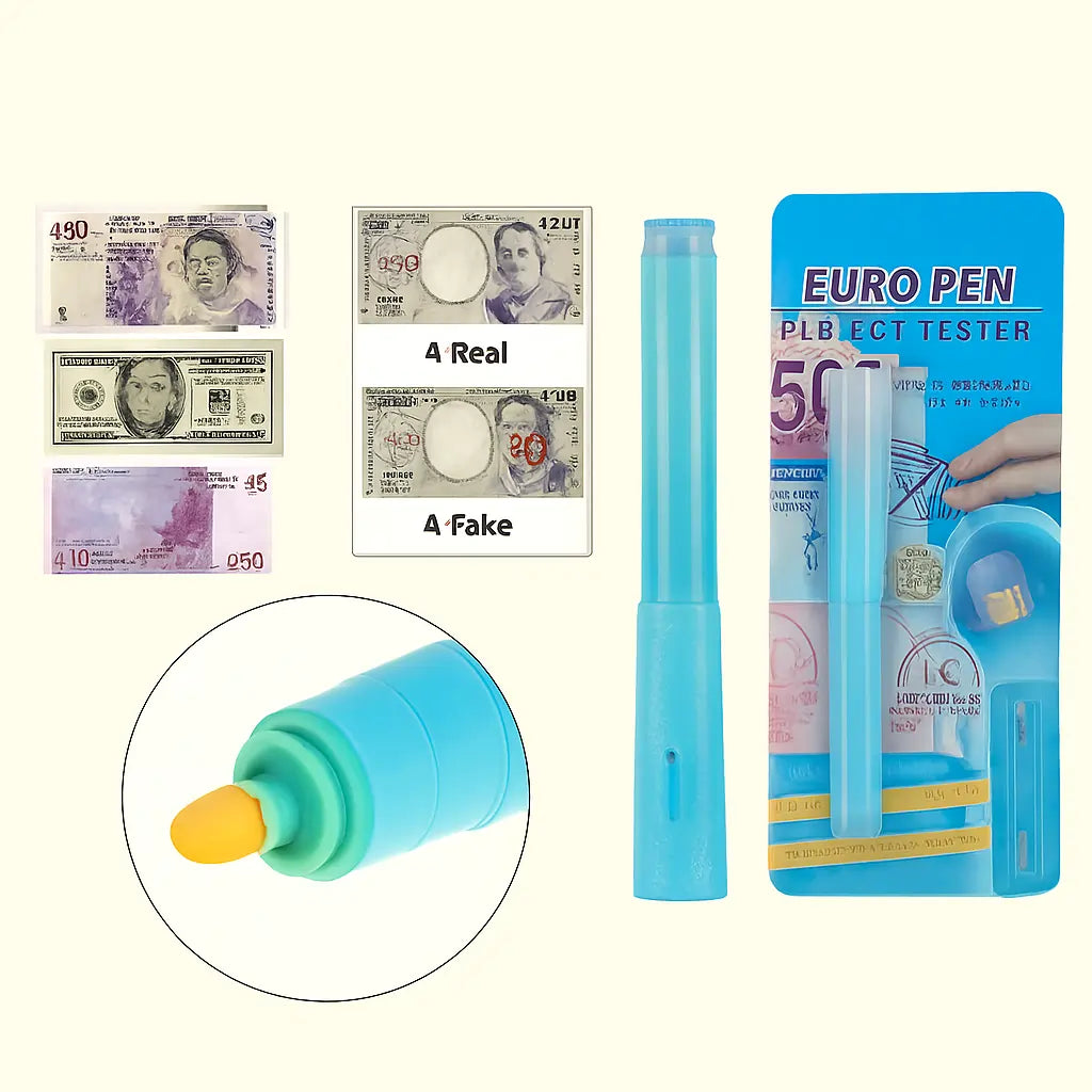 2 In 1 Note Checking Pen With UV Light