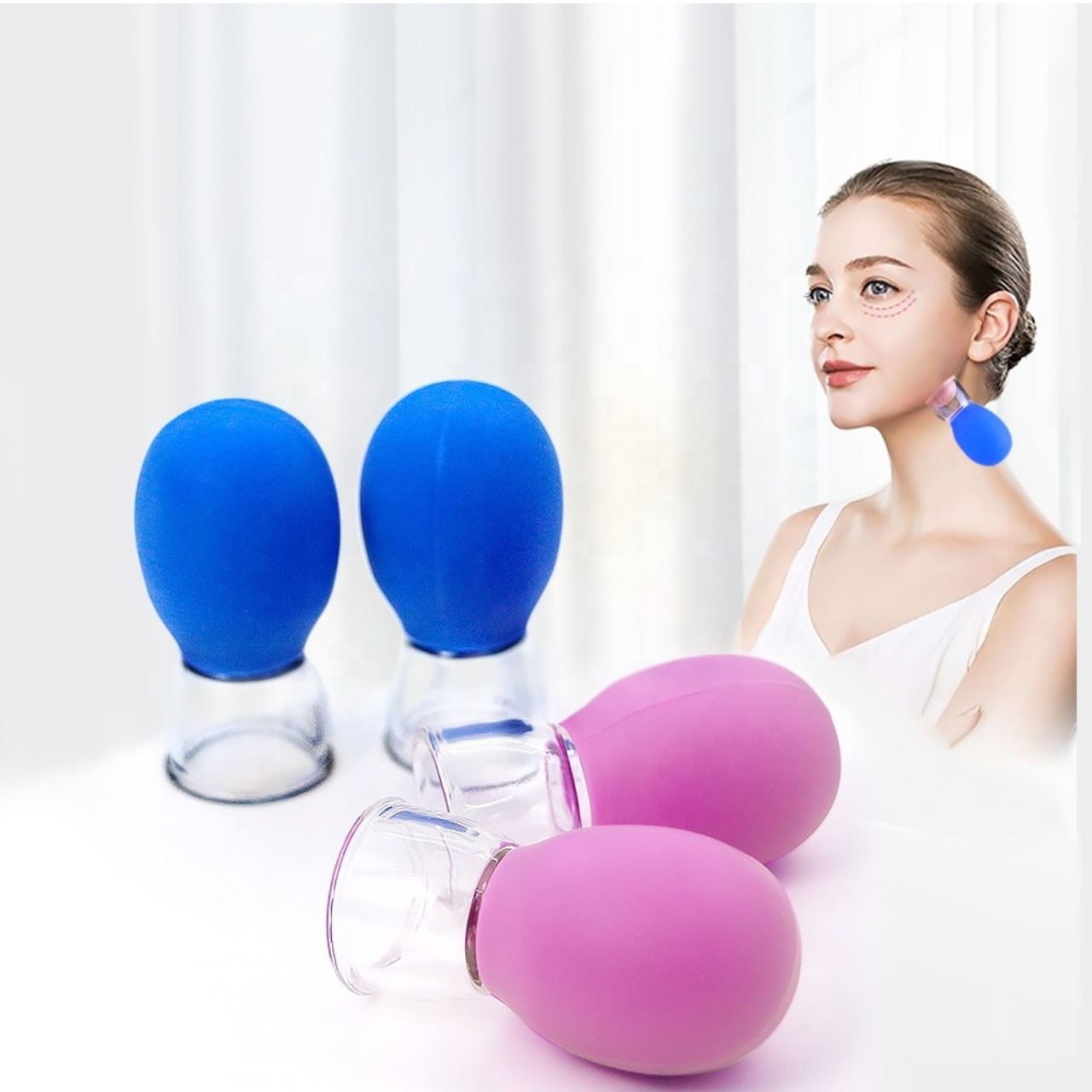 Silicone Guasha Cupping Therapy Massage Cups
